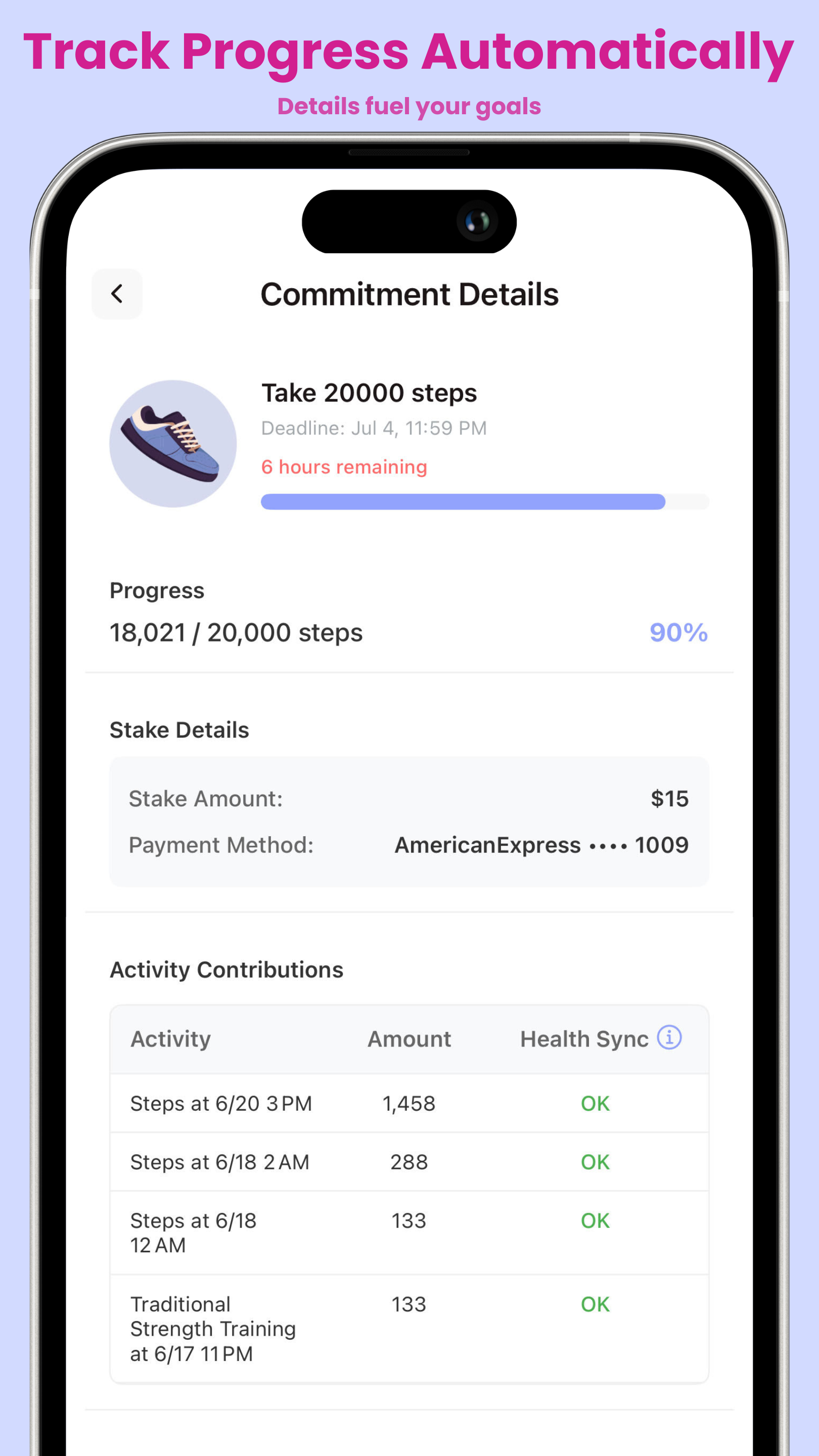 Track Progress Automatically